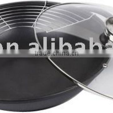 36cm die cast aluminium Wok