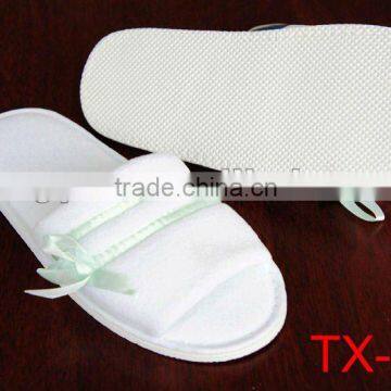 light green Bowknot Hotel Slipper/Slim slipper/Hotel/Spa