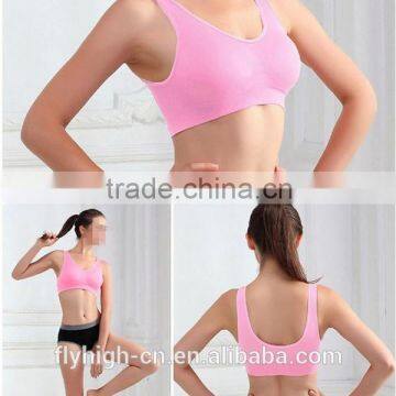 logo custom yoga sports women bra