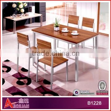 B1228 Antique Appearance and Dining Room Set Specific Use wood dining table sets