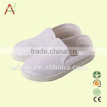 OEM Service Canvas/PU esd shoes women clean room shoes