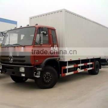 6 wheelers Dongfeng van Truck payload 10 tons