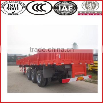 2015 direct factory supply New 3 Axle Cargo Trailer with Side Wall for Sale