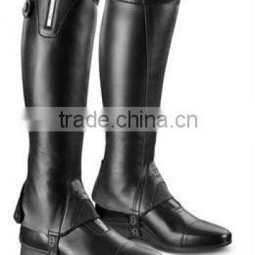 Ladies Leather Half Chaps