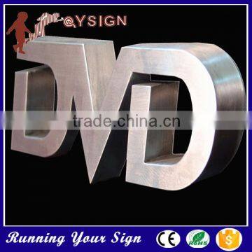 without light Effect custom laser outdoor advertising sign