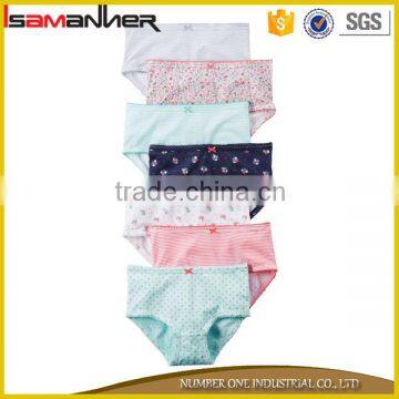 Thick cotton thermal girl panties cute little girl underwear panty models