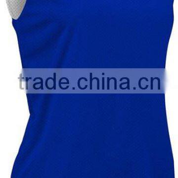 Women's Athletic Tank Top Reversible to White Jersey-Great for Basketball