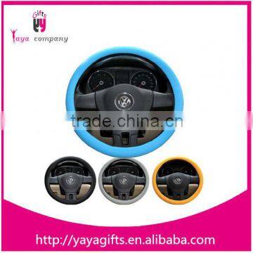 silicone custom steering wheel cover/car silicone steering wheel holder