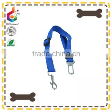 Blue pet safety belt for car dog safety belt for car