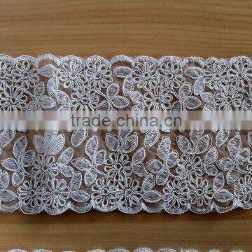Customized most popular heavy cord lace 2016