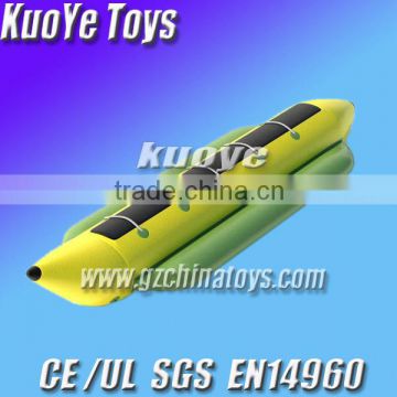 5 people 0.9mm pvc banana boat inflatable