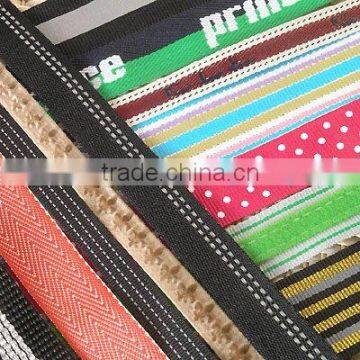 Jacquard webbing /tape/Pant's jacquard stripe