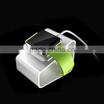 Best Selling !! Fashion Metal Aluminium Charger Charging Dock Stand for Apple Watch 38mm 42mm photo-5