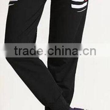 new fashion black cotton ladies sport pants