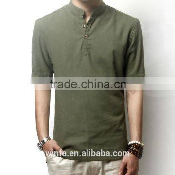 Quality Slim Fit Blank Polo Wholesale Shirt Hemp T Shirts photo-2