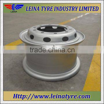 8.00-20 tube steel truck wheel rim for bias tyre 11.00-20