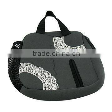 Portable neoprene bag for girl, customized size, retail selling, waterproof, reusable LUNCH BAG