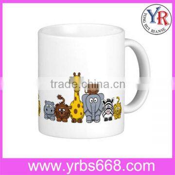 Hot sale decor white coffee mug, ceramic mug made in China