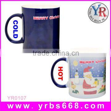 Wholesale Price Food Safety Grade Color Changing Mugs for Christmas Promotion Gifts