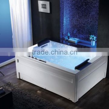 2 person acrylic whirlpool spa bathtub indoor massage bathtub