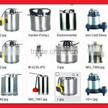 Submerged Pumps and Submersible Motors 4' Peripheral Submersible Pumps