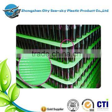 Bottom price white polypropylene corrugated sheet tray tool for the bottle packing