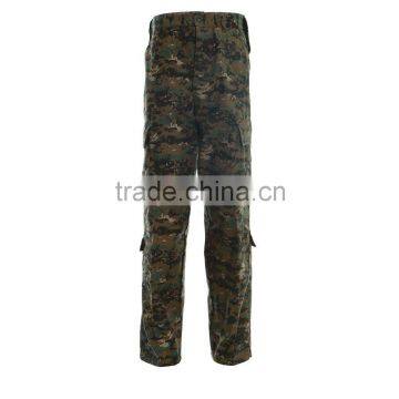 FRONTER marine uniform pants - digital woodland military camouflag pants