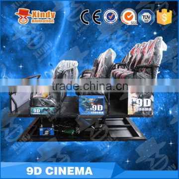 Low Investment Business High Resolution 9D Cinema Simulator Game Machine