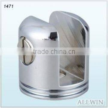 Solid Brass Flat End Shape Shelf Glass Clip photo-2