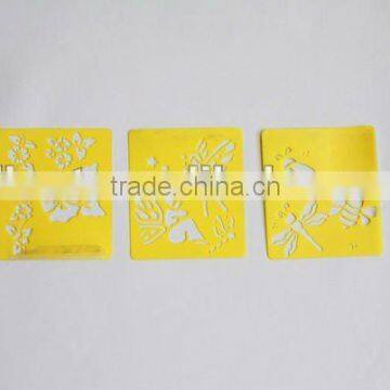 New Arrival Art Supply Yellow Stencil Set