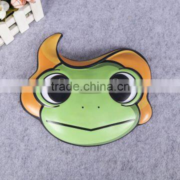 new design fashion party eye mask plastic pvc face mask 3D blister animal mask