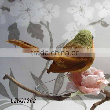 Fancy artificial feather birds LZWQ1362