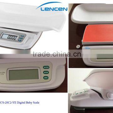 Tray Removable Digital Pediatric Scale