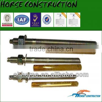 Horse 1/2" - 6" diameter Chemcial Anchor Bolts or Rods