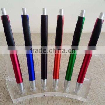 Wholesale 2 in 1 logo Ballpoint pen And Stylus Touch Pen