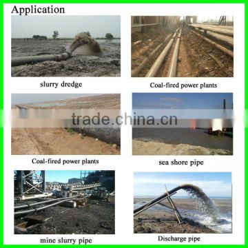 Sand pulp UHMWPE dredging pipeline