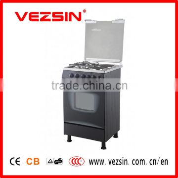 Free standing oven with 2 gas burners and 2 hotplate in in 50cm gas cooker oven