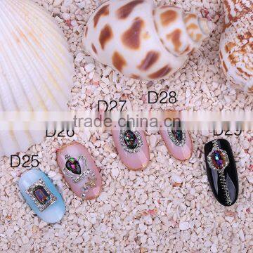 2016 New & Fashion Colorful Nail Art Alloy Rhinestone Decoration New Nail Crystal photo-6