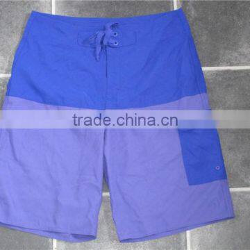 2014 fashion summer cool men's microfiber beach shorts on cheap price