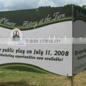 UV Flatbed Print Custom Full Colour High Quality Site Sign