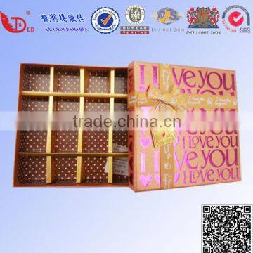 New Design Luxury Fancy Paper Praline Chocolate Box Packaging Gift Box photo-3