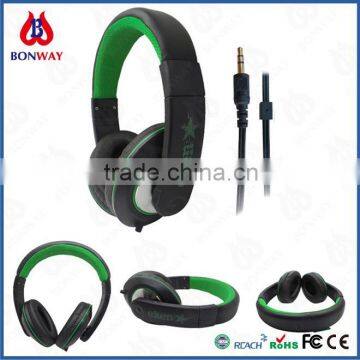 Computer Headphone with Microphone and Volum Control