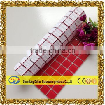 building wall crystal glass mosaic tile