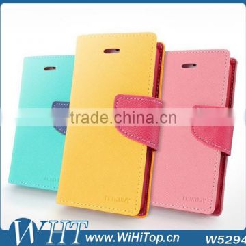 Mix Match Colored Case For Motorola Moto G XT1032 Wholesale Case Wallet Flip Back Cover Shell