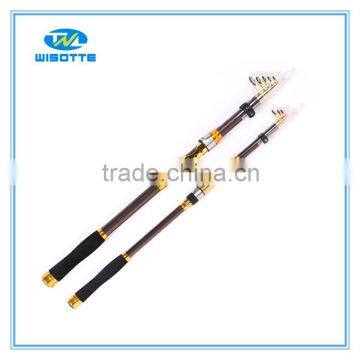 Fishing Tackle 100% Carbon Casting 2.1M-3.6MTelescopic Fishing Rod