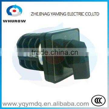 LW8-10/3High quality manual changeover rotary cam switch DC voltage LW8-10/3three poles sliver contacts