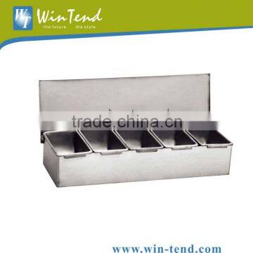 Stainless Steel Condiment Set