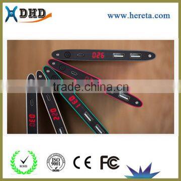 Dual USB Port 2.1a & 1a External Mobile 20000mAh Ultra-slim Power Bank photo-6