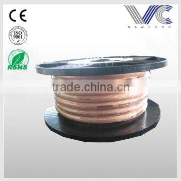 transparent flexiable PVC insulation power cable 0AWG power cable