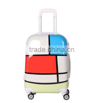 Lady Girls Lightweight Printed Cabin Travel Suitcase